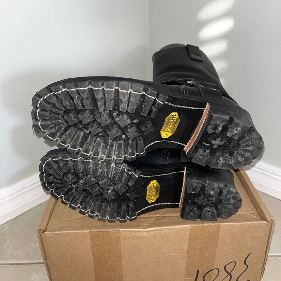 Wesco 11" Harness Boots Size US Mens 10.5 EE - Picture 6 of 9